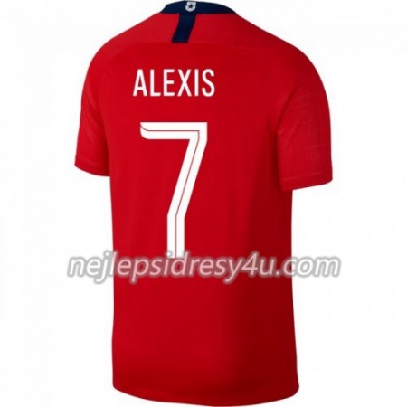 Fotbalový Dres Chile Alexis Sanchez 7 Domácí Copa América 2019